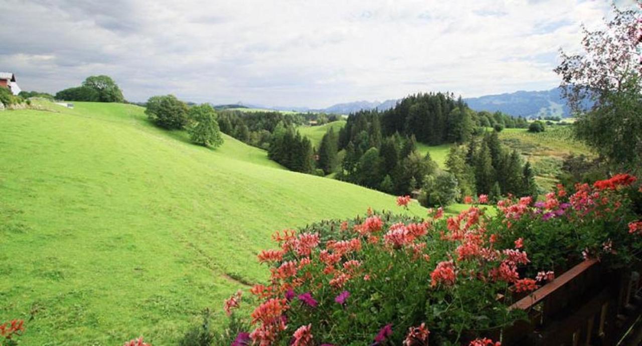 Ferienwohnung Haus Bergblick Oy-Mittelberg Exterior foto