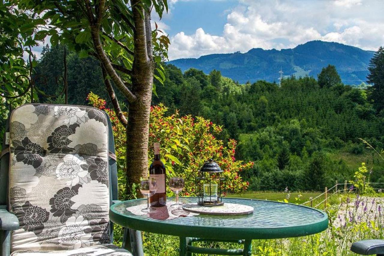 Ferienwohnung Haus Bergblick Oy-Mittelberg Exterior foto