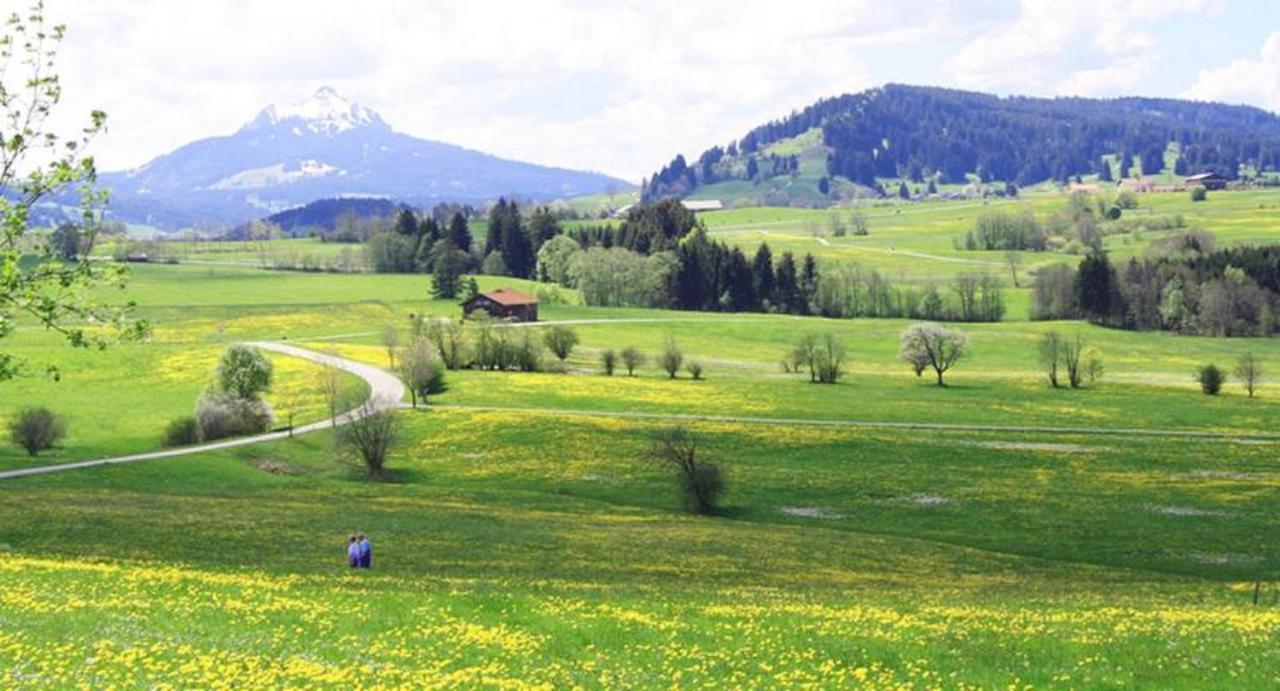 Ferienwohnung Haus Bergblick Oy-Mittelberg Exterior foto